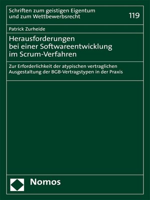 cover image of Herausforderungen bei einer Softwareentwicklung im Scrum-Verfahren
